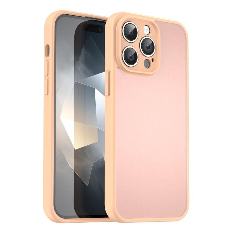 Custodia per telefono Fanying Series con foro per fotocamera di precisione, in PC ibrido TPU traslucido satinato, finitura ibrida TPU traslucida, ibrida in TPU., For iPhone 14 Pro Max, For iPhone 13 Pro Max