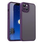 Custodia per telefono Fanying Series con foro per fotocamera di precisione, in PC ibrido TPU traslucido satinato, finitura ibrida TPU traslucida, ibrida in TPU., For iPhone 13 Pro, For iPhone 13