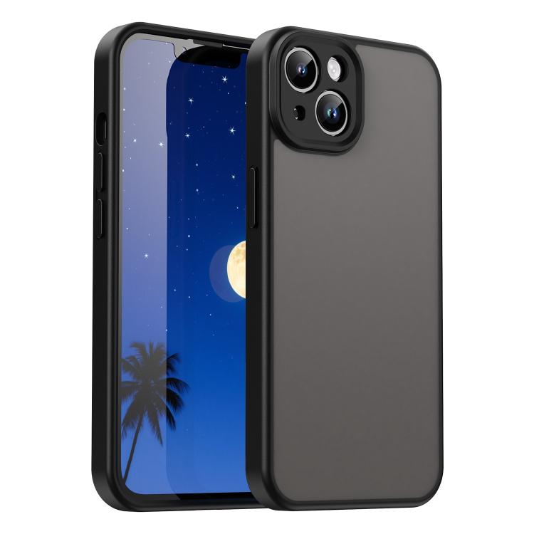 Custodia per telefono Fanying Series con foro per fotocamera di precisione, in PC ibrido TPU traslucido satinato, finitura ibrida TPU traslucida, ibrida in TPU., For iPhone 14, For iPhone 14 Pro