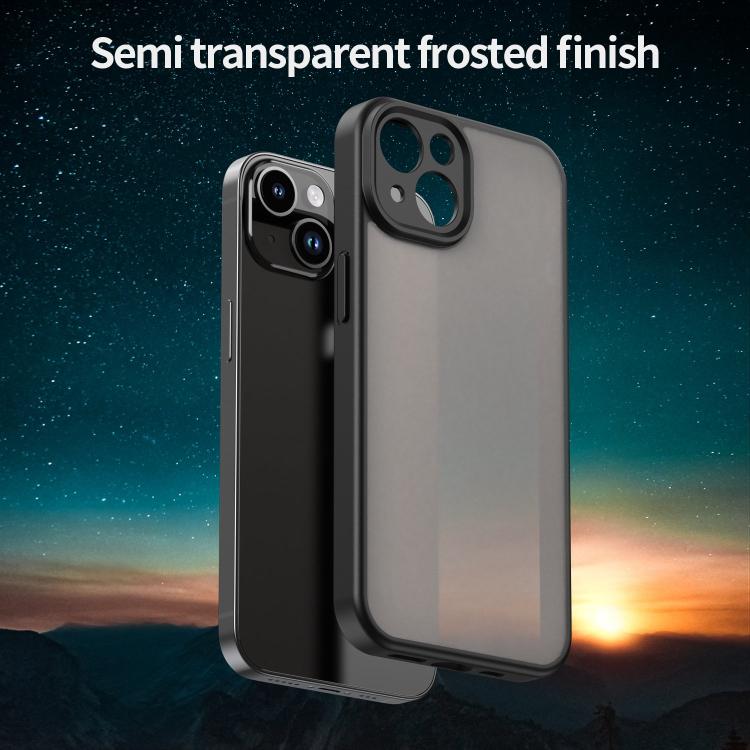 Custodia per telefono Fanying Series con foro per fotocamera di precisione, in PC ibrido TPU traslucido satinato, finitura ibrida TPU traslucida, ibrida in TPU., For iPhone 14, For iPhone 14 Pro