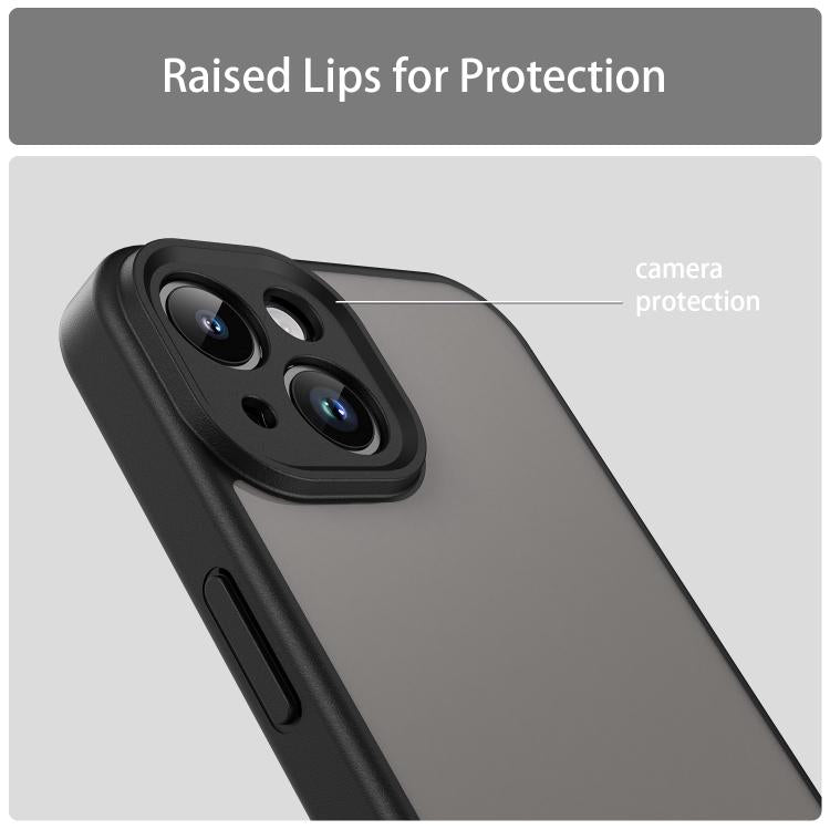 Custodia per telefono Fanying Series con foro per fotocamera di precisione, in PC ibrido TPU traslucido satinato, finitura ibrida TPU traslucida, ibrida in TPU., For iPhone 14, For iPhone 14 Pro