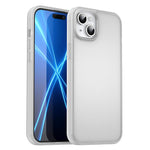 Custodia per telefono Fanying Series con foro per fotocamera di precisione, in PC ibrido TPU traslucido satinato, finitura ibrida TPU traslucida, ibrida in TPU., For iPhone 15, For iPhone 14 Plus