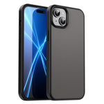 Custodia per telefono Fanying Series con foro per fotocamera di precisione, in PC ibrido TPU traslucido satinato, finitura ibrida TPU traslucida, ibrida in TPU., For iPhone 15 Pro, For iPhone 15 Plus