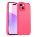 Custodia per telefono Fanying Series con foro per fotocamera di precisione, in PC ibrido TPU traslucido satinato, finitura ibrida TPU traslucida, ibrida in TPU., For iPhone 15, For iPhone 14 Plus