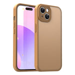 Custodia per telefono Fanying Series con foro per fotocamera di precisione, in PC ibrido TPU traslucido satinato, finitura ibrida TPU traslucida, ibrida in TPU., For iPhone 15, For iPhone 14 Plus