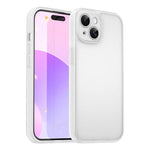 Custodia per telefono Fanying Series con foro per fotocamera di precisione, in PC ibrido TPU traslucido satinato, finitura ibrida TPU traslucida, ibrida in TPU., For iPhone 15, For iPhone 14 Plus