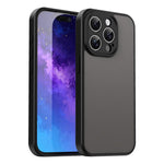 Custodia per telefono Fanying Series con foro per fotocamera di precisione, in PC ibrido TPU traslucido satinato, finitura ibrida TPU traslucida, ibrida in TPU., For iPhone 15 Pro, For iPhone 15 Plus