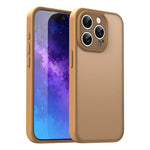 Custodia per telefono Fanying Series con foro per fotocamera di precisione, in PC ibrido TPU traslucido satinato, finitura ibrida TPU traslucida, ibrida in TPU., For iPhone 15 Pro, For iPhone 15 Plus