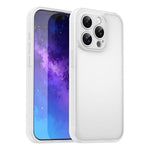 Custodia per telefono Fanying Series con foro per fotocamera di precisione, in PC ibrido TPU traslucido satinato, finitura ibrida TPU traslucida, ibrida in TPU., For iPhone 15 Pro, For iPhone 15 Plus