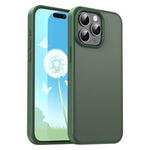 Custodia per telefono Fanying Series con foro per fotocamera di precisione, in PC ibrido TPU traslucido satinato, finitura ibrida TPU traslucida, ibrida in TPU., For iPhone 16, For iPhone 15 Pro Max