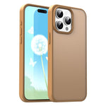 Custodia per telefono Fanying Series con foro per fotocamera di precisione, in PC ibrido TPU traslucido satinato, finitura ibrida TPU traslucida, ibrida in TPU., For iPhone 16, For iPhone 15 Pro Max
