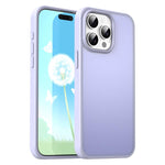 Custodia per telefono Fanying Series con foro per fotocamera di precisione, in PC ibrido TPU traslucido satinato, finitura ibrida TPU traslucida, ibrida in TPU., For iPhone 16, For iPhone 15 Pro Max