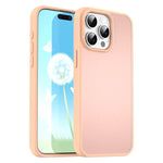 Custodia per telefono Fanying Series con foro per fotocamera di precisione, in PC ibrido TPU traslucido satinato, finitura ibrida TPU traslucida, ibrida in TPU., For iPhone 16, For iPhone 15 Pro Max