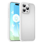 Custodia per telefono Fanying Series con foro per fotocamera di precisione, in PC ibrido TPU traslucido satinato, finitura ibrida TPU traslucida, ibrida in TPU., For iPhone 16, For iPhone 15 Pro Max