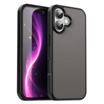 Custodia per telefono Fanying Series con foro per fotocamera di precisione, in PC ibrido TPU traslucido satinato, finitura ibrida TPU traslucida, ibrida in TPU., For iPhone 16, For iPhone 15 Pro Max