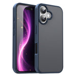 Custodia per telefono Fanying Series con foro per fotocamera di precisione, in PC ibrido TPU traslucido satinato, finitura ibrida TPU traslucida, ibrida in TPU., For iPhone 16, For iPhone 15 Pro Max