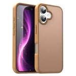 Custodia per telefono Fanying Series con foro per fotocamera di precisione, in PC ibrido TPU traslucido satinato, finitura ibrida TPU traslucida, ibrida in TPU., For iPhone 16, For iPhone 15 Pro Max