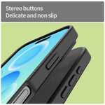 Custodia per telefono Fanying Series con foro per fotocamera di precisione, in PC ibrido TPU traslucido satinato, finitura ibrida TPU traslucida, ibrida in TPU., For iPhone 16 Pro, For iPhone 16 Plus