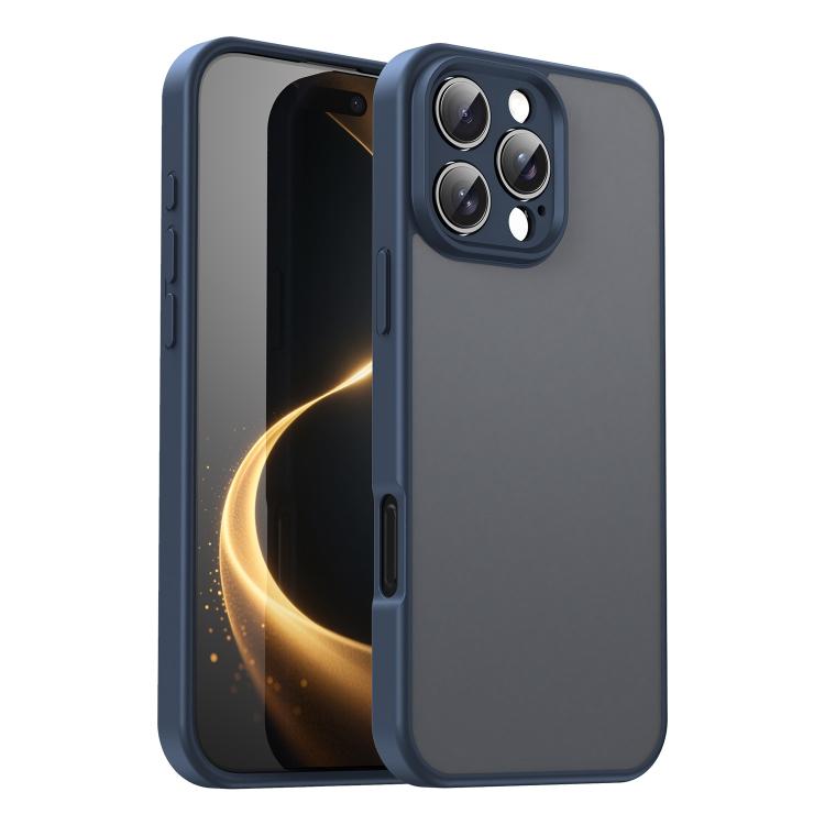 Custodia per telefono Fanying Series con foro per fotocamera di precisione, in PC ibrido TPU traslucido satinato, finitura ibrida TPU traslucida, ibrida in TPU., For iPhone Air, For iPhone 16 Pro Max