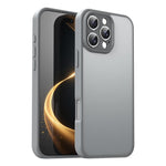 Custodia per telefono Fanying Series con foro per fotocamera di precisione, in PC ibrido TPU traslucido satinato, finitura ibrida TPU traslucida, ibrida in TPU., For iPhone Air, For iPhone 16 Pro Max