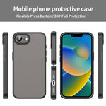 Custodia per telefono Fanying Series con foro per fotocamera di precisione, in PC ibrido TPU traslucido satinato, finitura ibrida TPU traslucida, ibrida in TPU., For iPhone 16e / 17e, For iPhone 17 Pro Max