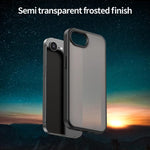 Custodia per telefono Fanying Series con foro per fotocamera di precisione, in PC ibrido TPU traslucido satinato, finitura ibrida TPU traslucida, ibrida in TPU., For iPhone 16e / 17e, For iPhone 17 Pro Max