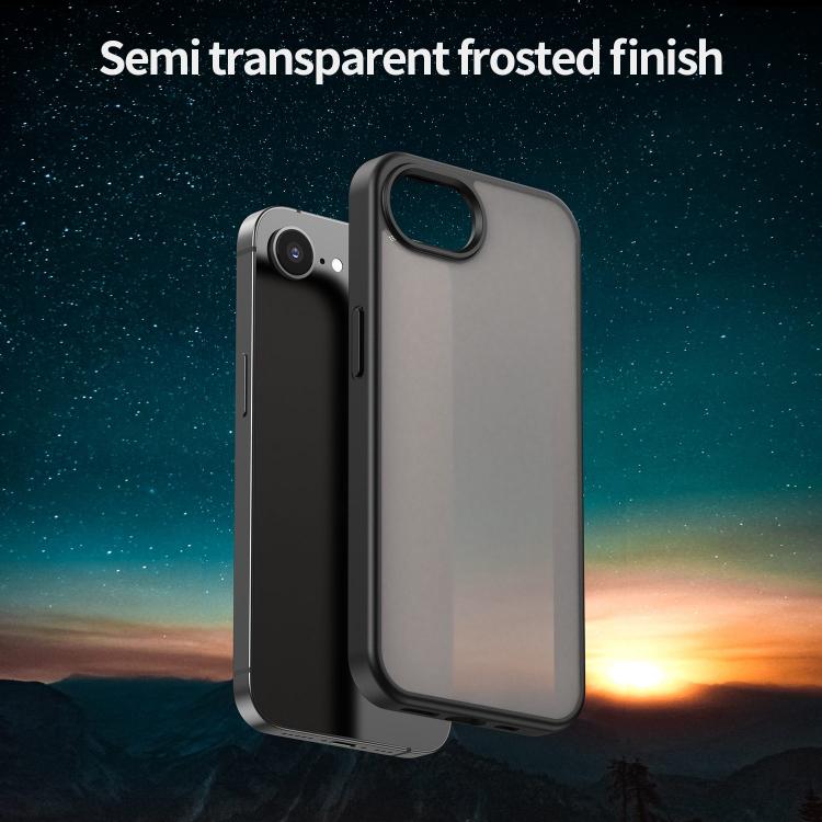 Custodia per telefono Fanying Series con foro per fotocamera di precisione, in PC ibrido TPU traslucido satinato, finitura ibrida TPU traslucida, ibrida in TPU., For iPhone 16e / 17e, For iPhone 17 Pro Max
