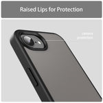 Custodia per telefono Fanying Series con foro per fotocamera di precisione, in PC ibrido TPU traslucido satinato, finitura ibrida TPU traslucida, ibrida in TPU., For iPhone 16e / 17e, For iPhone 17 Pro Max