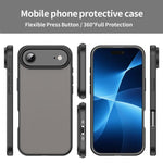 Custodia per telefono Fanying Series con foro per fotocamera di precisione, in PC ibrido TPU traslucido satinato, finitura ibrida TPU traslucida, ibrida in TPU., For iPhone Air, For iPhone 16 Pro Max