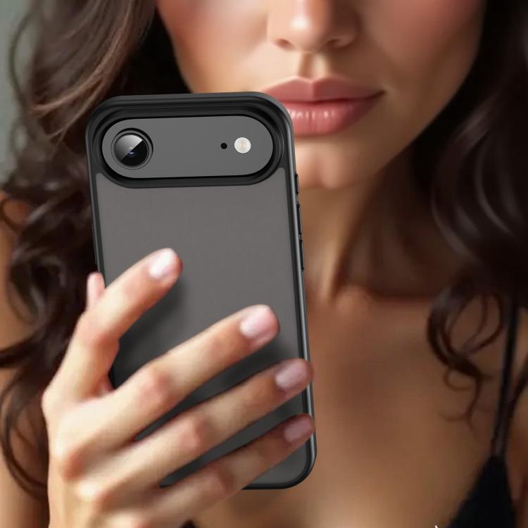 Custodia per telefono Fanying Series con foro per fotocamera di precisione, in PC ibrido TPU traslucido satinato, finitura ibrida TPU traslucida, ibrida in TPU., For iPhone Air, For iPhone 16 Pro Max