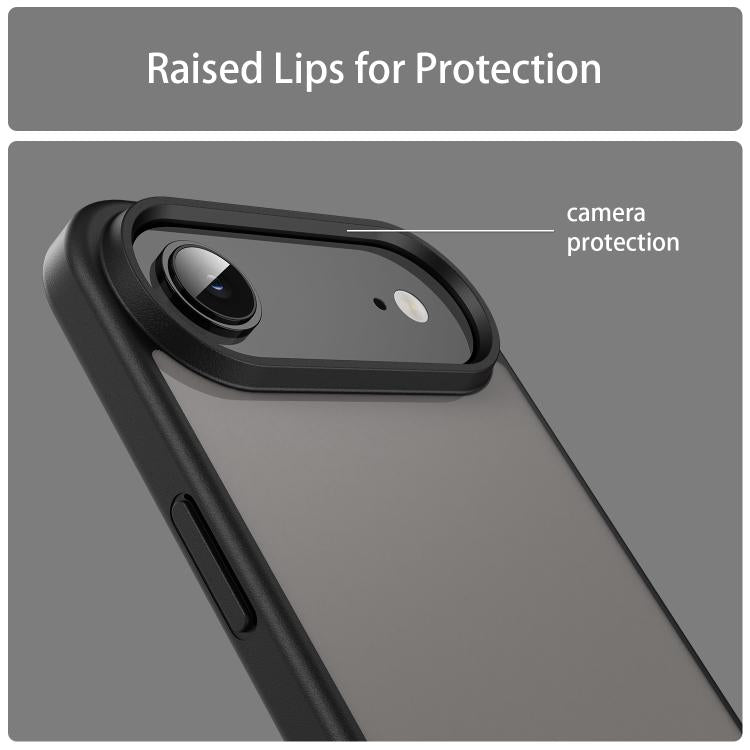 Custodia per telefono Fanying Series con foro per fotocamera di precisione, in PC ibrido TPU traslucido satinato, finitura ibrida TPU traslucida, ibrida in TPU., For iPhone Air, For iPhone 16 Pro Max