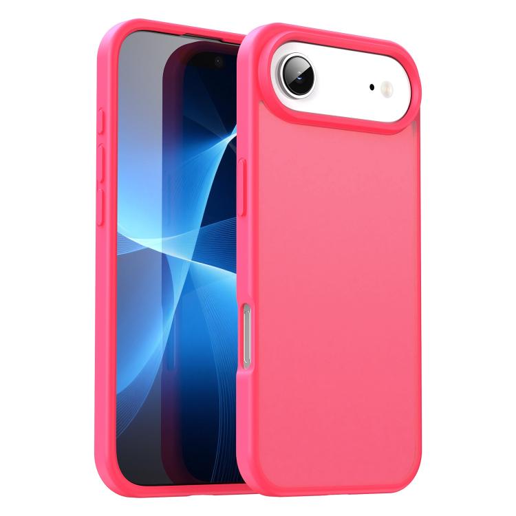 Custodia per telefono Fanying Series con foro per fotocamera di precisione, in PC ibrido TPU traslucido satinato, finitura ibrida TPU traslucida, ibrida in TPU., For iPhone Air, For iPhone 16 Pro Max