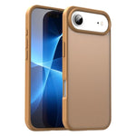 Custodia per telefono Fanying Series con foro per fotocamera di precisione, in PC ibrido TPU traslucido satinato, finitura ibrida TPU traslucida, ibrida in TPU., For iPhone Air, For iPhone 16 Pro Max