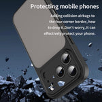 Custodia per telefono Fanying Series con foro per fotocamera di precisione, in PC ibrido TPU traslucido satinato, finitura ibrida TPU traslucida, ibrida in TPU., For iPhone 17 Pro, For iPhone 17