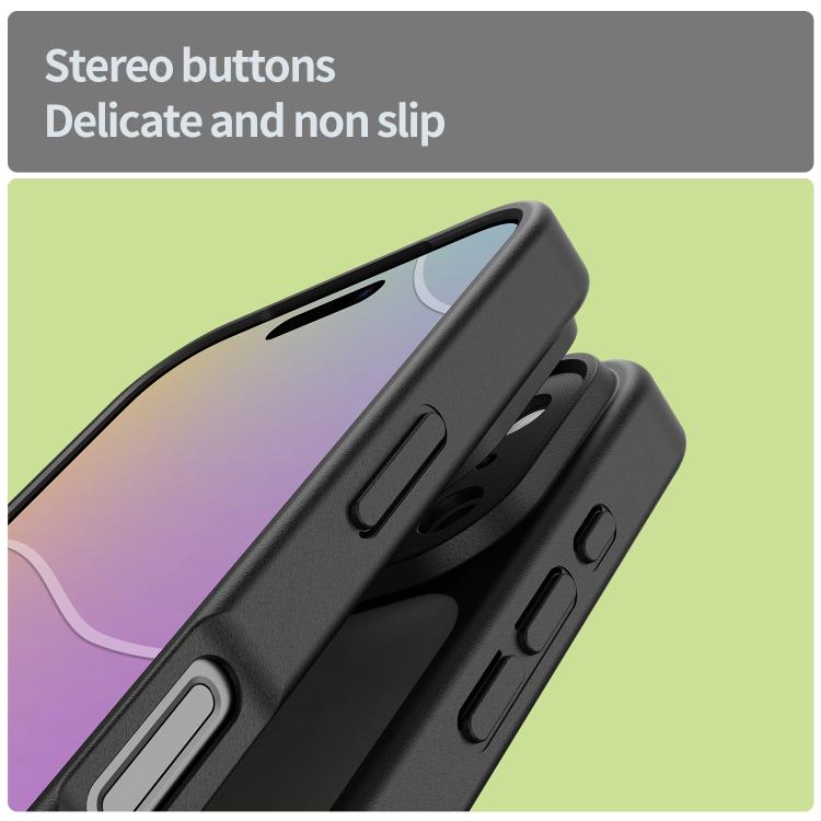 Custodia per telefono Fanying Series con foro per fotocamera di precisione, in PC ibrido TPU traslucido satinato, finitura ibrida TPU traslucida, ibrida in TPU., For iPhone 17 Pro, For iPhone 17