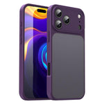 Custodia per telefono Fanying Series con foro per fotocamera di precisione, in PC ibrido TPU traslucido satinato, finitura ibrida TPU traslucida, ibrida in TPU., For iPhone 18 Pro, For iPhone 18 Pro Max