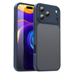 Custodia per telefono Fanying Series con foro per fotocamera di precisione, in PC ibrido TPU traslucido satinato, finitura ibrida TPU traslucida, ibrida in TPU., For iPhone 18 Pro, For iPhone 18 Pro Max