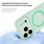 Si trasforma in una custodia magnetica per telefono in silicone liquido serie 17, For iPhone 17 Pro Max, For iPhone 17 Pro, For iPhone 17