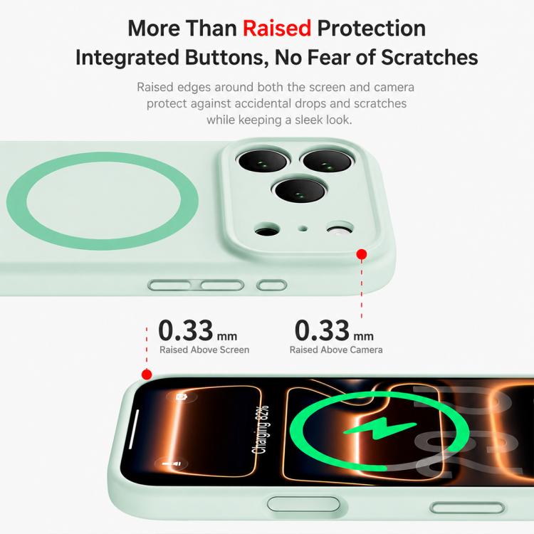 Si trasforma in una custodia magnetica per telefono in silicone liquido serie 17, For iPhone 17 Pro Max, For iPhone 17 Pro, For iPhone 17