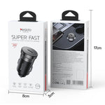 Caricabatterie da auto mini Yesido Y74 PD30W con porta USB-C/Type-C singola., Y74