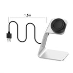 Per Samsung R500 / Galaxy Watch 3 Supporto per caricabatterie magnetico universale in lega di alluminio con protezione chip, supporto ricarica rapida, For Samsung R500