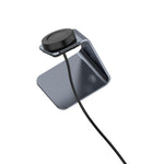 Per Samsung R500 / Galaxy Watch 3 Supporto per caricabatterie magnetico universale in lega di alluminio con protezione chip, supporto ricarica rapida, For Samsung R500
