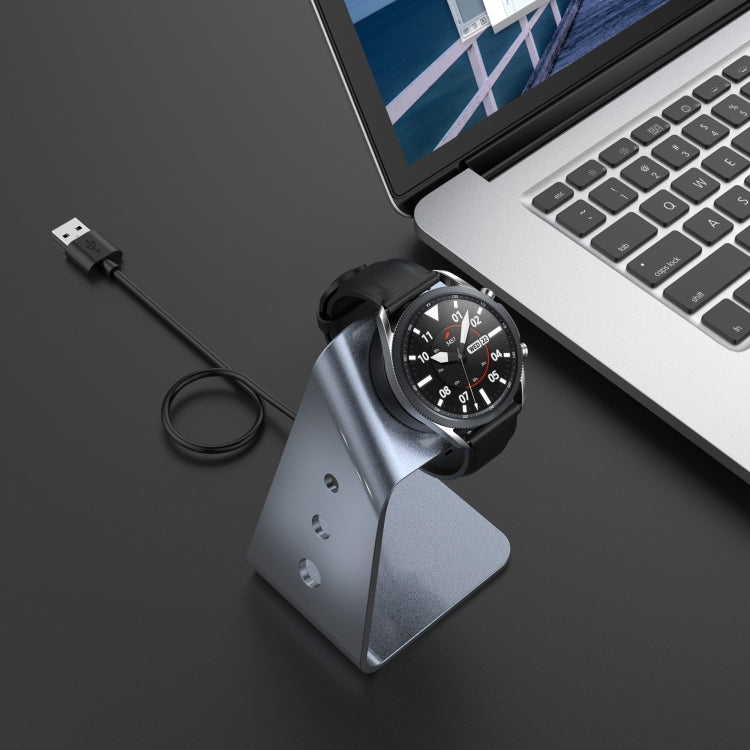 Per Samsung R500 / Galaxy Watch 3 Supporto per caricabatterie magnetico universale in lega di alluminio con protezione chip, supporto ricarica rapida, For Samsung R500