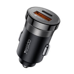 Caricabatterie da auto Yesido Y73 da 30 W con doppia porta USB-A Type-C e cavo da Type-C a 8 pin., Y73