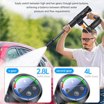 Idropulitrice portatile senza fili Yesido VC18 ad alta pressione per auto