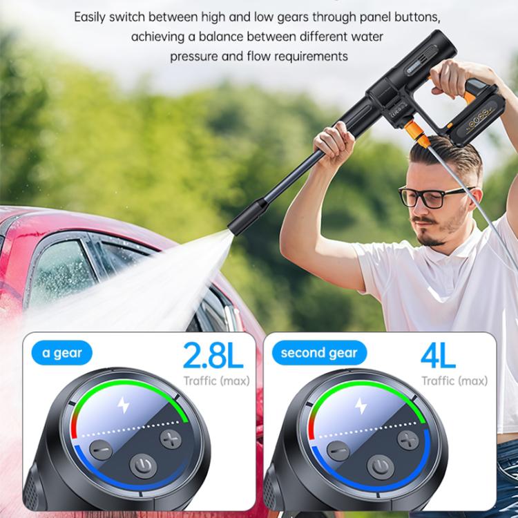 Idropulitrice portatile senza fili Yesido VC18 ad alta pressione per auto