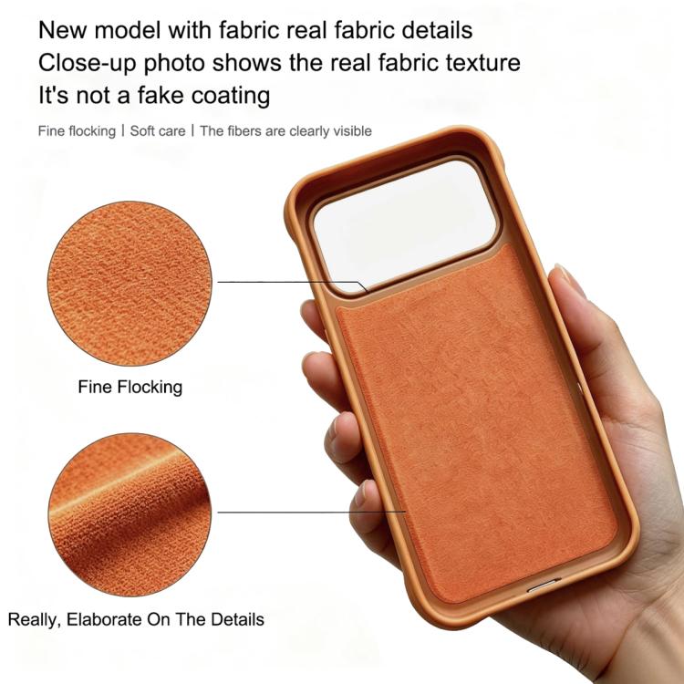Custodia in silicone con supporto magnetico girevole per iPhone 17 Pro Max