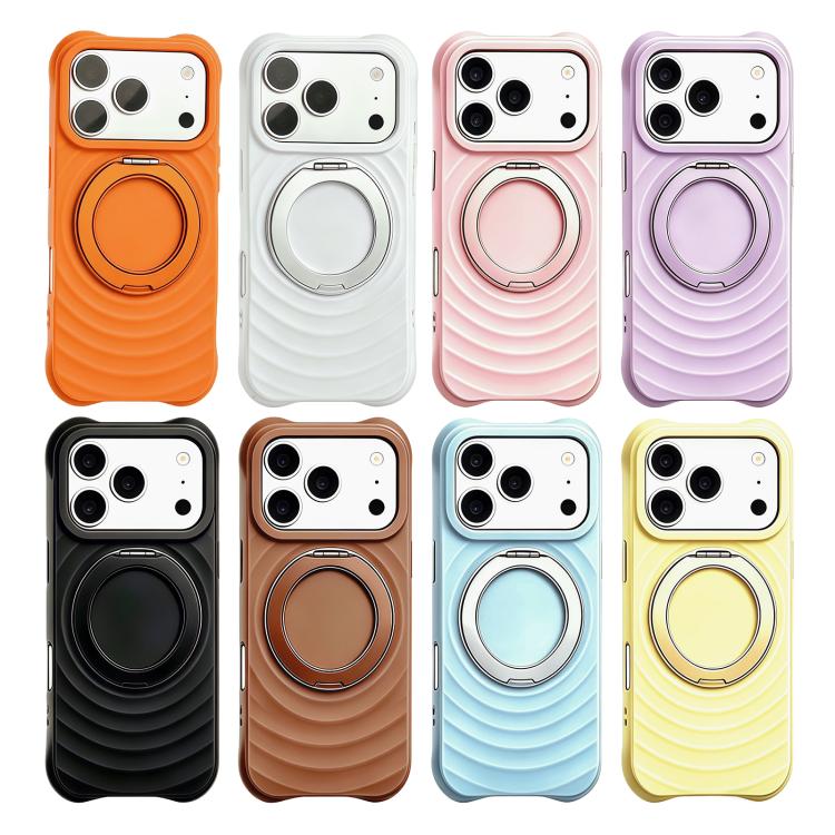 Custodia silicone con supporto magnetico girevole per iPhone 13 Pro
