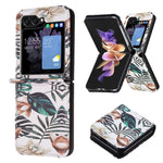Custodia per telefono in pelle con disegno colorato, For Galaxy Z Flip8 5G