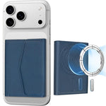 BFK50 Portacarte orizzontale magnetico in ecopelle